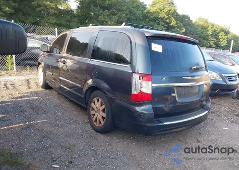 2014 Chrysler Town & Country Touring из США, поврежденный, VIN 2C4RC1BG8ER329461